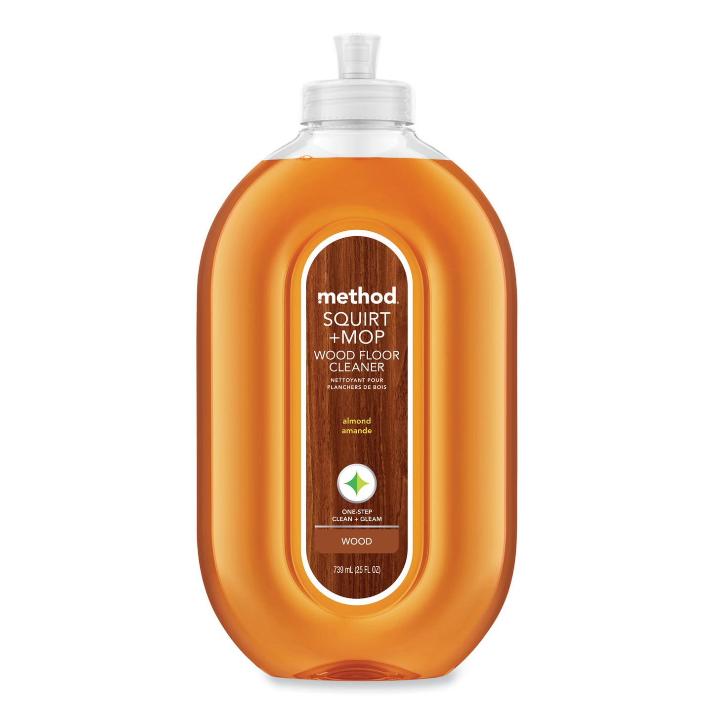 MTH00562 Squirt + Mop Wood Floor Cleaner, Almond Scent, 25 Oz Squirt Bottle