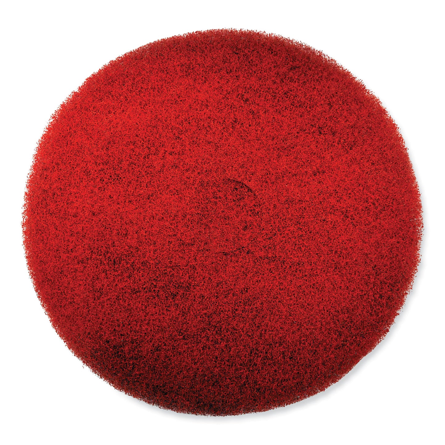 SJN311183 EZ CARE Heavy Duty Scrub Pad, 17" Diameter, Red/Gray, 5/Carton