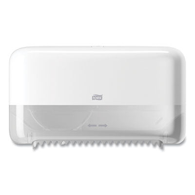 TRK473200 Elevation Coreless High Capacity Bath Tissue Dispenser, 14.17 x 5.08 x 8.23, White