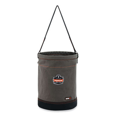 EGO14930 Arsenal 5930 Web Handle Canvas Hoist Bucket, 150 lb, Gray