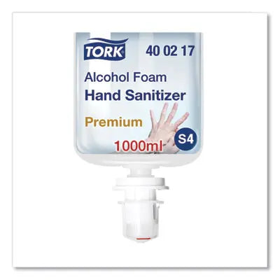 TRK400217 Premium Alcohol Foam Hand Sanitizer, 1 L Bottle, Unscented, 6/carton ESSITY