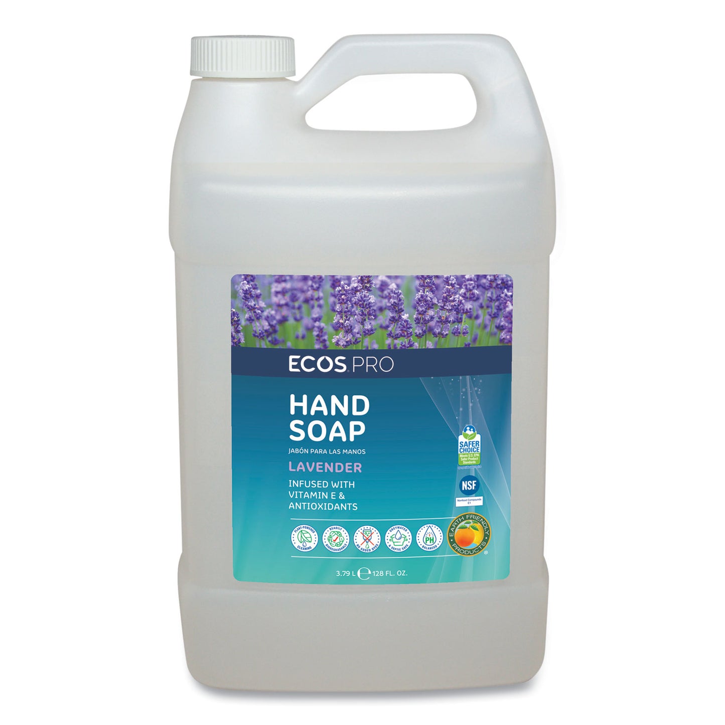 EOPPL966504EA Liquid Hand Soap, Lavender Scent, 1 gal