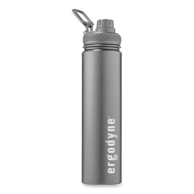 EGO13167 Chill-Its 5152 Insulated Stainless Steel Water Bottle, 25 oz, Metal, Black