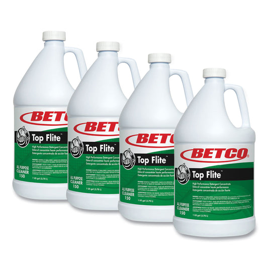BET1500400 Top Flite All-Purpose Cleaner, Mint Scent, 1 gal Bottle, 4/Carton