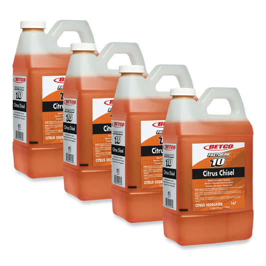 BET1674700 FastDraw Citrus Chisel, Citrus Scent, 2 L Bottle, 4/Carton
