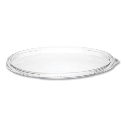 DCCC64BL PresentaBowls Clear Flat Lids, 7.2" Diameter x 0.4" h, Plastic, 252/Carton