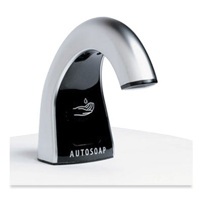BOB826 Automatic Liquid Soap Dispenser, 17 oz/54 oz, 5.25 x 8.63 x 17.68, Chrome
