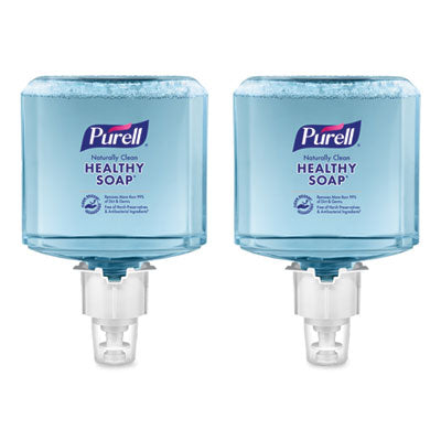 GOJ507102 CLEAN RELEASE Technology HEALTHY SOAP Naturally Clean Foam Refill, For ES4 Dispensers, Citrus Scent, 1,200 mL, 2/Carton