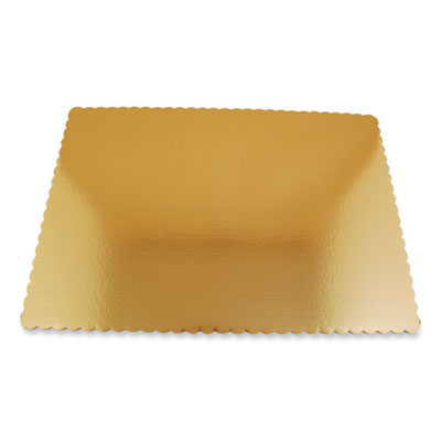SCH1670 Gold Cake Pads, 25.5 x 17.5, Gold, Paper, 25/Carton