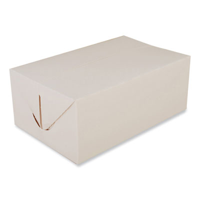 SCH2718 Carryout Boxes, 7" x 4.5" x 2.75", White, Paper, 500/Carton