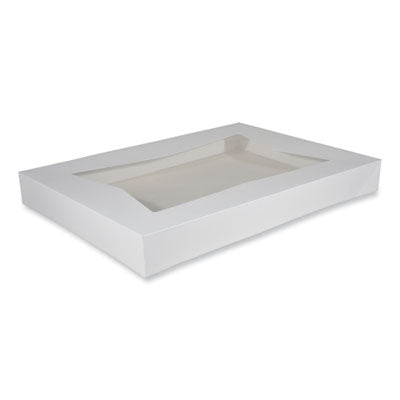 SCH24253 Bakery Boxes, 26.5 x 18.62 x 3.25, White, Paper, 50/Carton