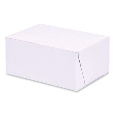 SCH1503 Bakery Boxes, Standard, 6 X 4.45 X 2.75, White, Paper, 250/carton