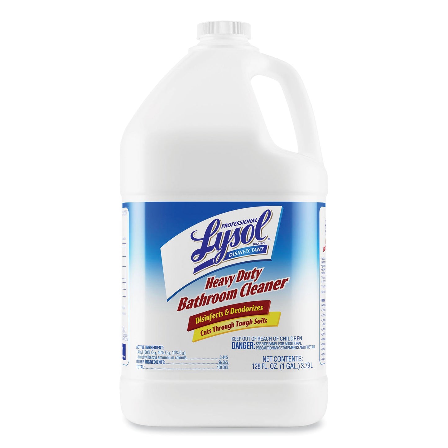 RAC94201EA Disinfectant Heavy-Duty Bathroom Cleaner Concentrate, Fresh Lime, 1 gal Bottle