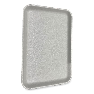 GEN1014WH Meat Trays, 13.81 x 9.25 x 0.71, White, Foam, 100/Carton