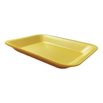 GEN8PYEL Meat Trays, #8P, 10.8 x 8.82 x 1.5, Yellow, Foam, 200/Carton