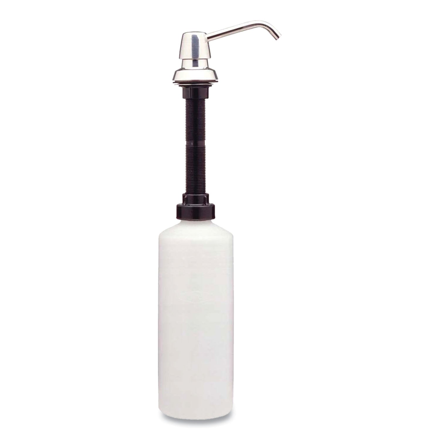 BOB822 Contura Lavatory-Mounted Soap Dispenser, 34 Oz, 3.31 X 4 X 17.63, Chrome/stainless Steel Bobrick