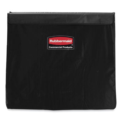RCP1881783CT Replacement X-Cart Bag for Rubbermaid Commercial 1881750, Black, 2/Carton