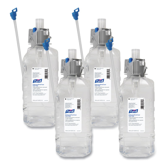 GOJ856104 Professional Foam Soap Refill, For CX, CXi, CXT Dispensers, Fresh Scent, 1,500 mL, 4/Carton
