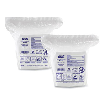 GOJ921702 Hand Sanitizing Wipes, 3-Ply, 8.25 x 14.06, Fresh Citrus Scent, White, 1,700 Wipes/Pouch, 2 Pouches/Carton GO-JO INDUSTRIES