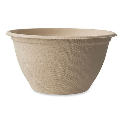 WORBOSCU6LFP Fiber Bowls, 6 oz, 3.5 x 3.5 x 2, Natural, Paper, 1,000/Carton