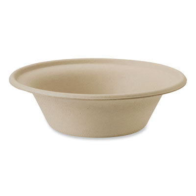 WORBOSCU11LFP Fiber Bowls, 11.5 oz, 6 x 6 x 1.7, Natural, Paper, 1,000/Carton