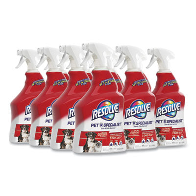 RAC99850CT Pet Specialist Stain and Odor Remover, Citrus, 32 oz Trigger Spray Bottle, 12/Carton