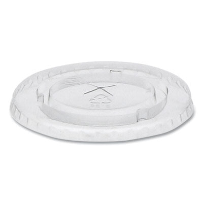 PCTYLP22C Cold Cup Lids, Fits 12 oz/14 oz/16 oz/20 oz Cold Cups, Plastic, Clear, 1,680/Carton