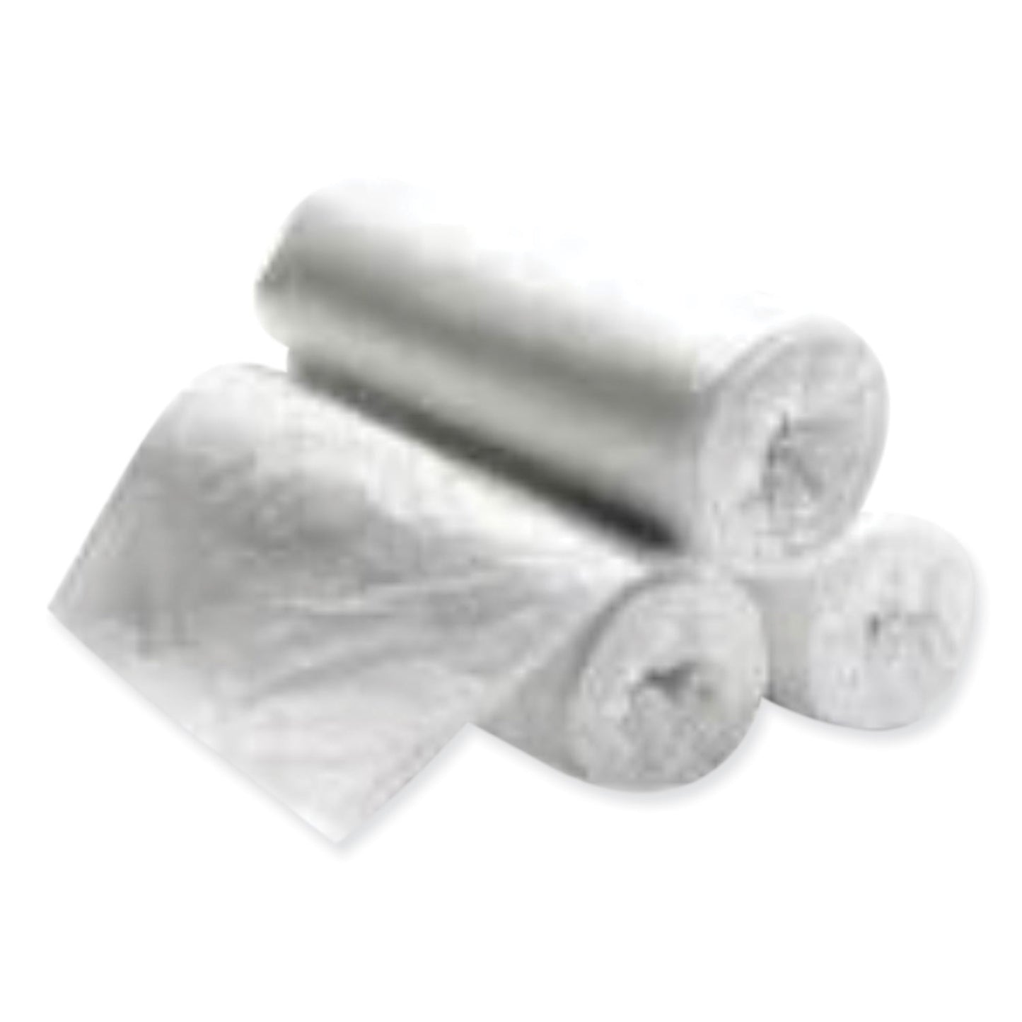 GENVNR434814N High Density Can Liners, 56 gal, 14 mic, 43" x 46", Natural, Interleaved Roll, 25 Bags/Roll, 8 Rolls/Carton