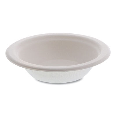 PCTMC50012PFREE EarthChoice PFAS Free Compostable Dinnerware, Bowl, Sugarcane, 12 oz, Natural, 1,000/Carton