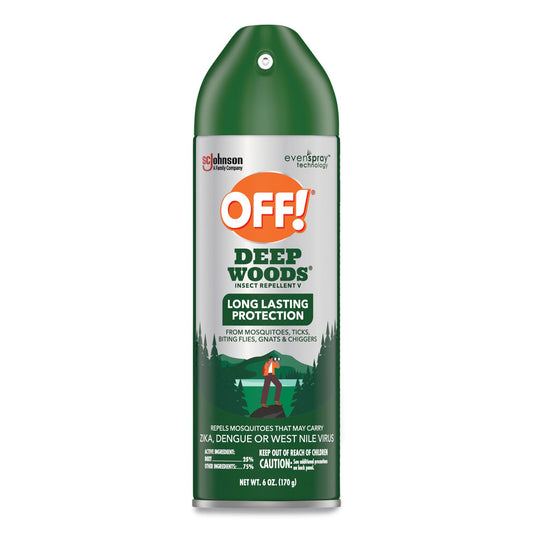 SJN354266EA Deep Woods Insect Repellent, 6 oz Aerosol Spray OFF!
