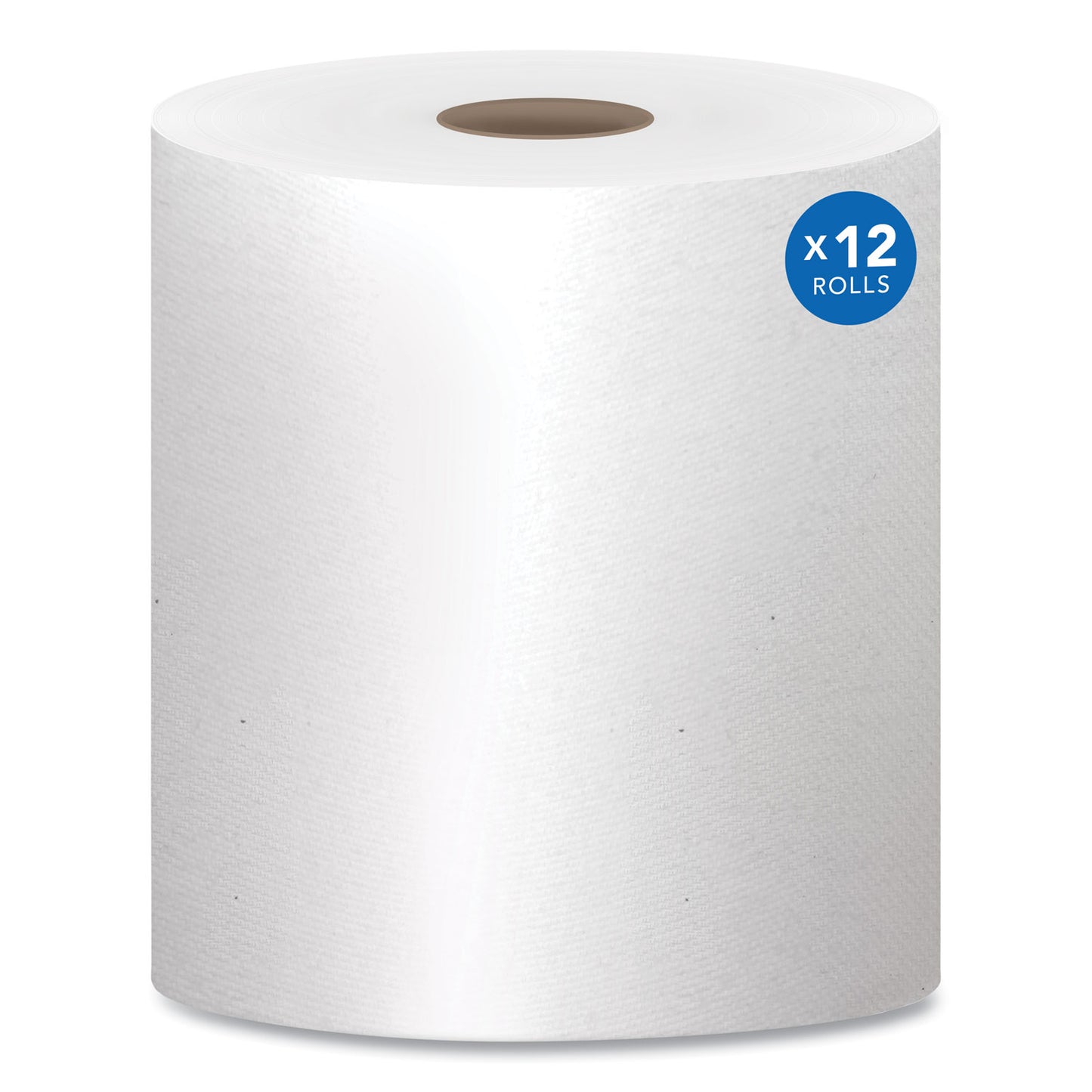 KCC01000 Essential High Capacity Hard Roll Towels for Business, Absorbency Pockets, 1-Ply, 8" x 1,000 ft, 1.5" Core, White,12 Rolls/CT