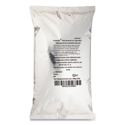 SBK12421380 Teavana Chai Tea Latte Mix, 2 lb Bag STARBUCKS COFFEE COMPANY