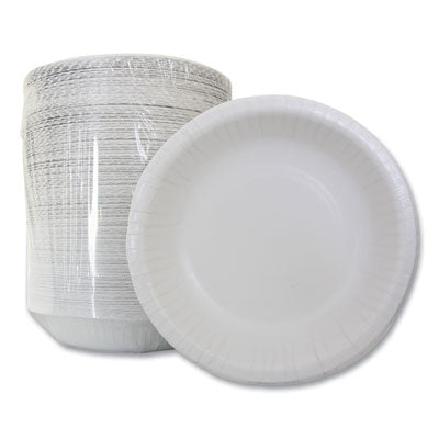 BWKWH12BOWL Paper Dinnerware, Bowl, 12 oz, White, 1,000/Carton