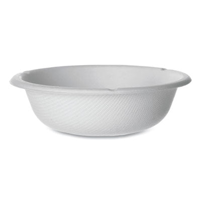 ECOEPBL6NFA Vanguard Renewable and Compostable Sugarcane Bowls, 6 oz, White, 1,800/Carton