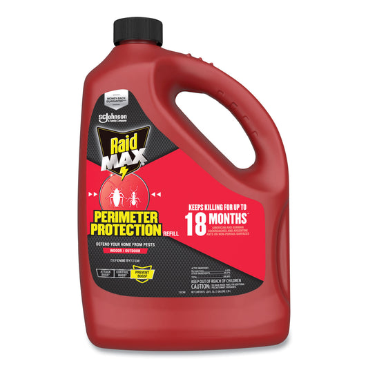 SJN377224 Max Perimeter Protection, 128 Oz Bottle Refill, 4/carton