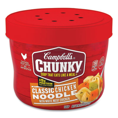 GRR35100003 Chunky Classic Chicken Noodle Bowl,15.25 oz Bowl, 8/Carton