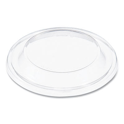 DCC20DLCR Plastic Dome Lid, Fits 5 oz to 32 oz Hot Cups/Containers, Clear, 100/Pack, 10 Packs/Carton