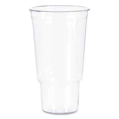 DCC32AC Ultra Clear Pedestal PET Cups, 32 oz, Plastic, Clear, 25/Bag, 20 Bags/Carton