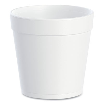 DCC32MJ48 Foam Containers, 32 Oz, White, 25/bag, 20 Bags/carton DART