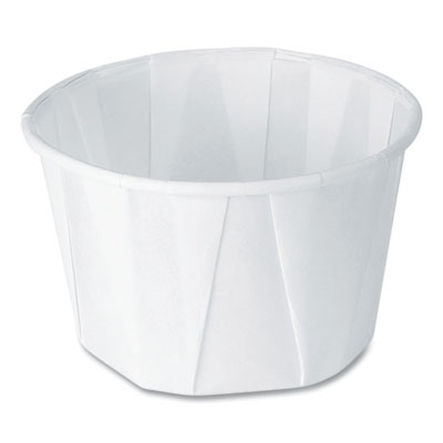 SCC200 Paper Portion Cups, 2 oz, White, 250/Bag, 20 Bags/Carton
