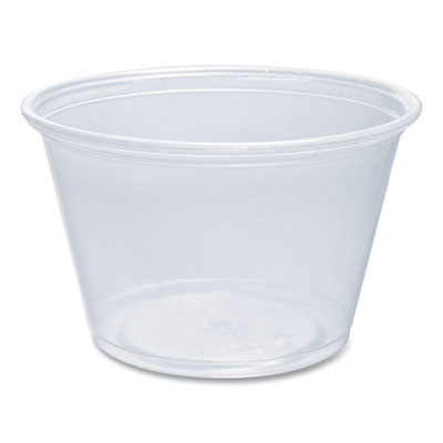 DCC400PC Conex Complements Portion/Medicine Cups, 4 oz, Plastic, Clear, 125/Bag, 20 Bags/Carton