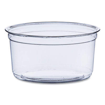 SCCDM12R Bare Eco-Forward RPET Deli Containers, ProPlanet Seal, 12 oz, Clear, Plastic, 50/Pack, 10/Carton