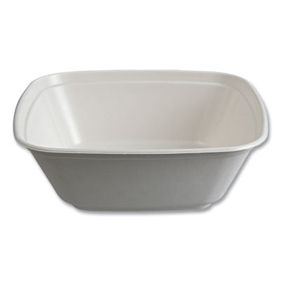 ECOEPBL160LNFA Regalia Sugarcane Servingware, Bowl, 160 oz, White, 100 Bowls/Carton