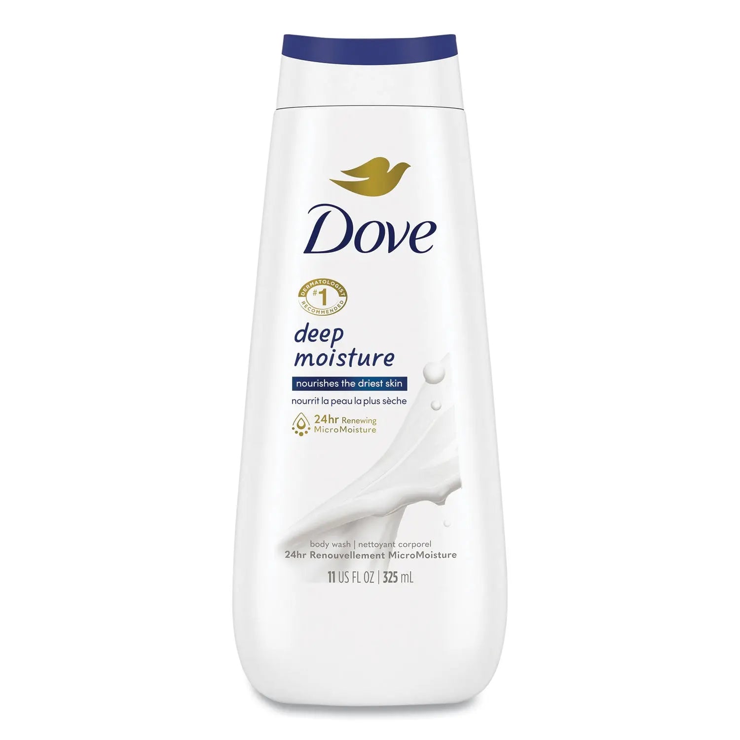 DVOCB123410 Dove Body Wash Deep Moisture, 11 oz, 6/Carton Diversey