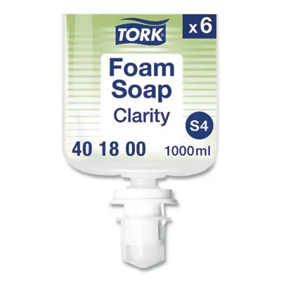 TRK401800 Clarity Hand Soap Refill, Unscented, 1 L, 6/Carton ESSITY