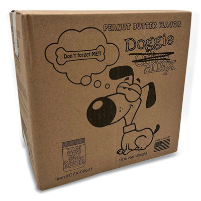 OFX00641 Doggie Biscuits, Peanut Butter, 10 lb Box
