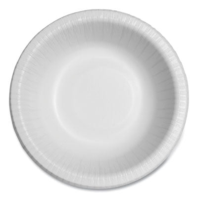 SCCHB12B Bare Eco-Forward Clay-Coated Paper Dinnerware, ProPlanet Seal, Bowl, 12 oz, White, 125/Bag, 8 Bags/Carton