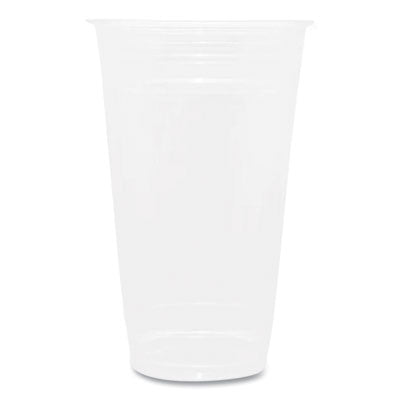 KRTCKC24 PET Plastic Cups, 24 oz, Clear, 600/Carton KARAT BY LOLLICUP