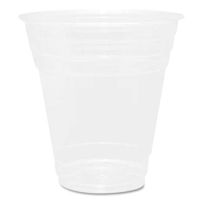 KRTCKC12 PET Plastic Cups, 98 mm Rim Diameter, 12 oz, Clear, 1,000/Carton