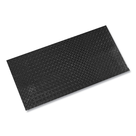 CWNFL2436KD Tuff-Spun Foot-Lover Diamond Surface Mat, Rectangular, Black Diamond Embossed Surface, 24